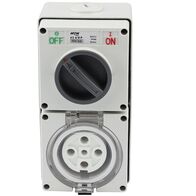 Switched Socket Outlet 5 Pin