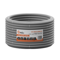 25mm x 50m Solar Corrugated Conduit - Grey