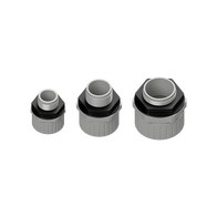 25mm Grey PVC Corrugated Tubing Gland