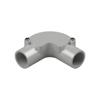 25mm Grey PVC Inspection Elbow