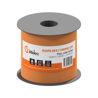 3mm 1000m Orange Pull-line Rope