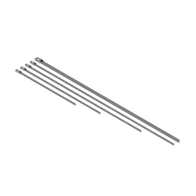 150 x 4.6mm 316 Stainless Steel Cable Ties - 100 Pack