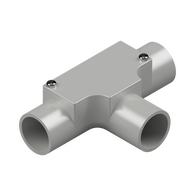 25mm Grey PVC Inspection Tee