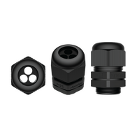 3 x 5.0mm Multi-Hole M25 Cable Gland
