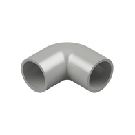 20mm Grey PVC Right-Angle Elbow