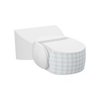 180° IP65 White PIR Cobra Wall Mount Motion Sensor