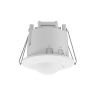 360° White Microwave Recessed Mount Motion Sensor