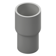 25/20mm Grey PVC Stepped Reducer