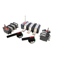 INP 630A 3P Switch-Disconnector, With Black Handle, Door Lock & Padlock