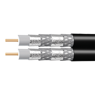 150m RG6 Siamese Quad-shield Coaxial Cable Reel