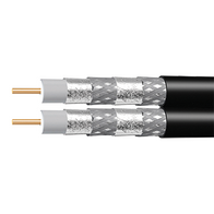 150m RG6 Siamese Tri-shield Coaxial Cable Reel
