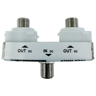 2 Way Wall Plate Splitter DC Only Power Pass (Suits Matchmaster and Clipsal 2000 Series)