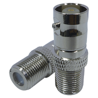 'F' Female to BNC Female Adaptor (5 Pack)