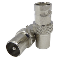BNC Female to IEC Male Adaptor (10 Pack)