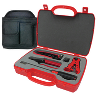Universal Compression Tool Kit RG6/11 'F' Type/BNC/IEC/RCA Suitable for Foxtel Connectors