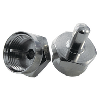 'F' Type 75 Ohm Terminator (10 Pack)