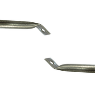 8' (2.4m) Hockey Stick Stay Bar Pair