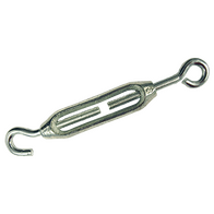 Turnbuckle Hook with 1/4" (6.3mm) Eye (4 Pack)