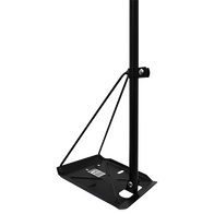 1.2m Tripod Mount for Metal Roofs - Stainless Steel with Black Powder Coating