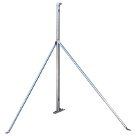 Metal Roof Mount with 1.5m Mast for ISP (Internet) Satellite Dishes