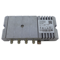 TERRA Amplifier 40dB Forward Gain 87-862MHz with 65MHz Return Path