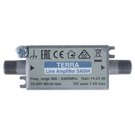 300-2350MHz 10-20V DC 14-24dB Gain Line Amplifier