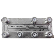 6 Way Satellite IF Compatible 'F' Type Splitter