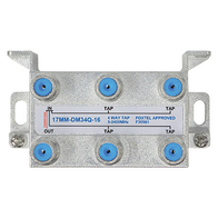 4 Way 16dB High Isolation Tap for MATV, TDT and Satellite