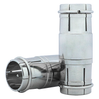 'F' Push-on to 'F' Push-on 5-3000MHz Adaptor