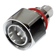 4.3-10 Plug for LL400/LMR400 50 Ohm Spring Finger