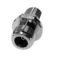 'N' Socket to 'N' Socket with Nut and Washer for Bulkhead Mounting