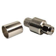 SMA Crimp Plug for LL-LMR400 50 Ohm Cable - Spring Finger
