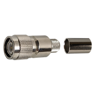 TNC400 Straight Plug (No Solder) for LL-LMR400 Cable