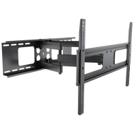 37-80"* 50kg Heavy-duty Tilt and Swivel Extendable Dual Arm TV Bracket