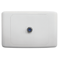 'F' Type TV Outlet Plate