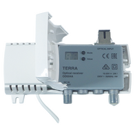 TERRA Fibre Receiver 80dBµV Output with SC/APC Connectors 47-2400MHz