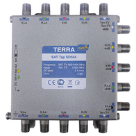 TERRA 5 Wire Splitter 2 Way 4 Satellite 1 Terrestrial