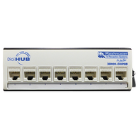 8 Port Cat 6 Patch Panel for DigiHUB®
