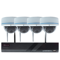 Wi-Fi Security 8CH NVR Kit with 2TB HDD, 4x 2MP Dome