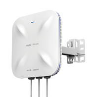 Wi-Fi 6 Outdoor Omnidirectional Access Point AX6000 802.11ax Dual Bands 5.95 Gbps with SFP Fibre Port and 2.5 GbE