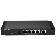 5 Port Managed PoE Router, 4x Gigabit PoE+, Up to 2 WAN Load Balanced, 54W