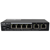 6 Port Gigabit Managed Network Switch (4 Port PoE, 2 Uplink)
