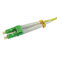 LC Angled to LC Angled Polished OS2 Patch Cords