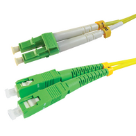 LC Angled to SC Angled OS2 Patch Cords