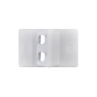 Puma -u00a0Plate Only Horizontal 2 Gang Angled Entries for Data Mechs Vandal Proof  x5 - PUPANG2GVP