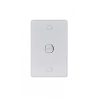 Puma - Switch Vertical 1 Gang 10AX/16A 250V Vandal Proof  x10 - PUSWV1GVP