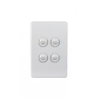 Puma FAN, LIGHT, HEAT Switch Plate  - PUSWV4GFLHH