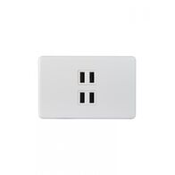 Puma - USB Charger Plate, 3.4A Quad Fully Integrated  x5 - PUUSB4G