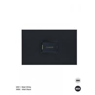 Clouded Leopard -u00a0Switch Oven 45A 250V Double Pole Horizontal  Matt White x5 - CLSWDPOV45MWH