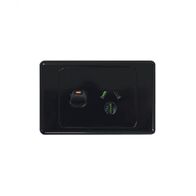 Cougar - Power Point Switched 1 Gang, 15A 250V~  Black x10 - COPP151GBK